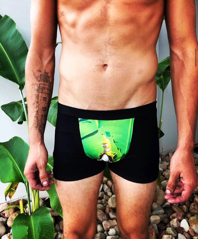 Lucky Bums™ 'Bananas in Pajamas' Unisex Boxer